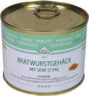 Bratwurstgehäck mit Senf (Dose)