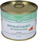 Bratwurstgehäck mit Karotten (Dose)