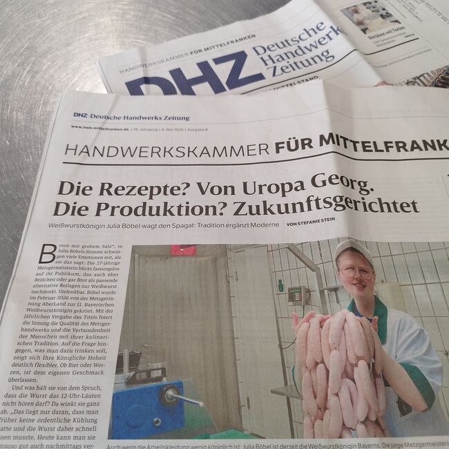 Vom Urgroßvater zur Weißwurstkönigin
