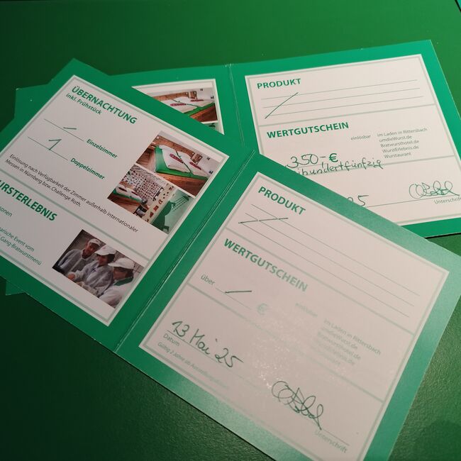 WURSTerlebnis und BRATWURSThotel Gutscheine