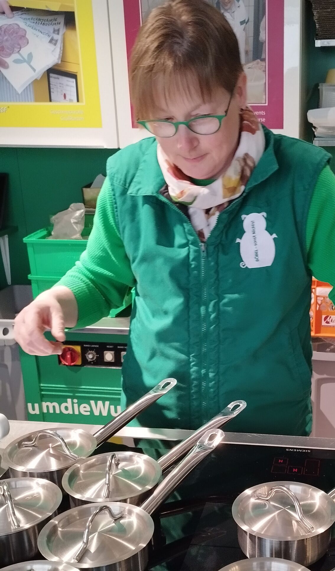 Mintöpfe für BRATWURSTmenü