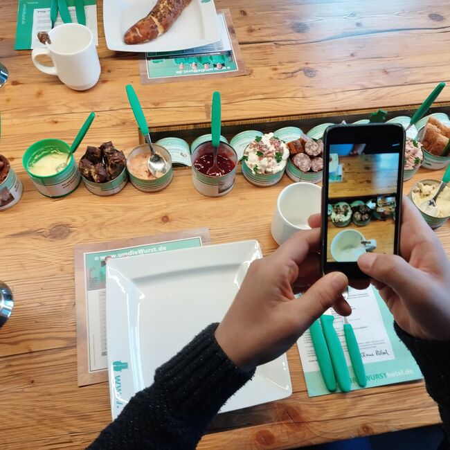 fotogenes Frühstück im BRATWURSThotel.de