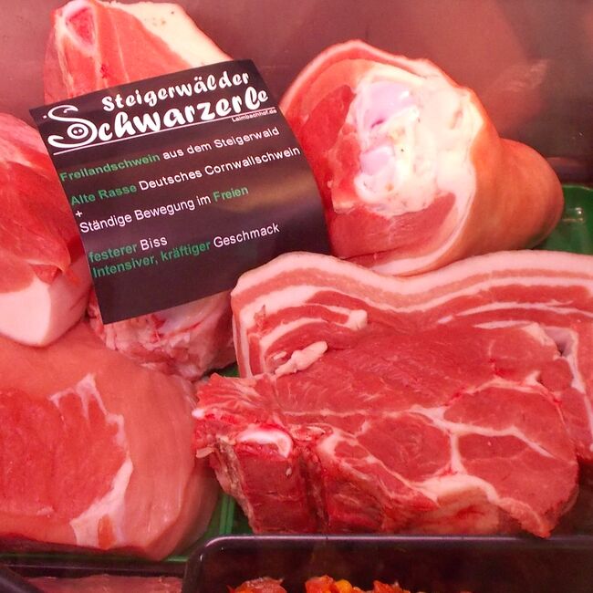 Schweinefleisch vom SCHWARZERLE - umdieWurst.de