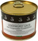 Leberwurst grob -SCHWARZERLE-