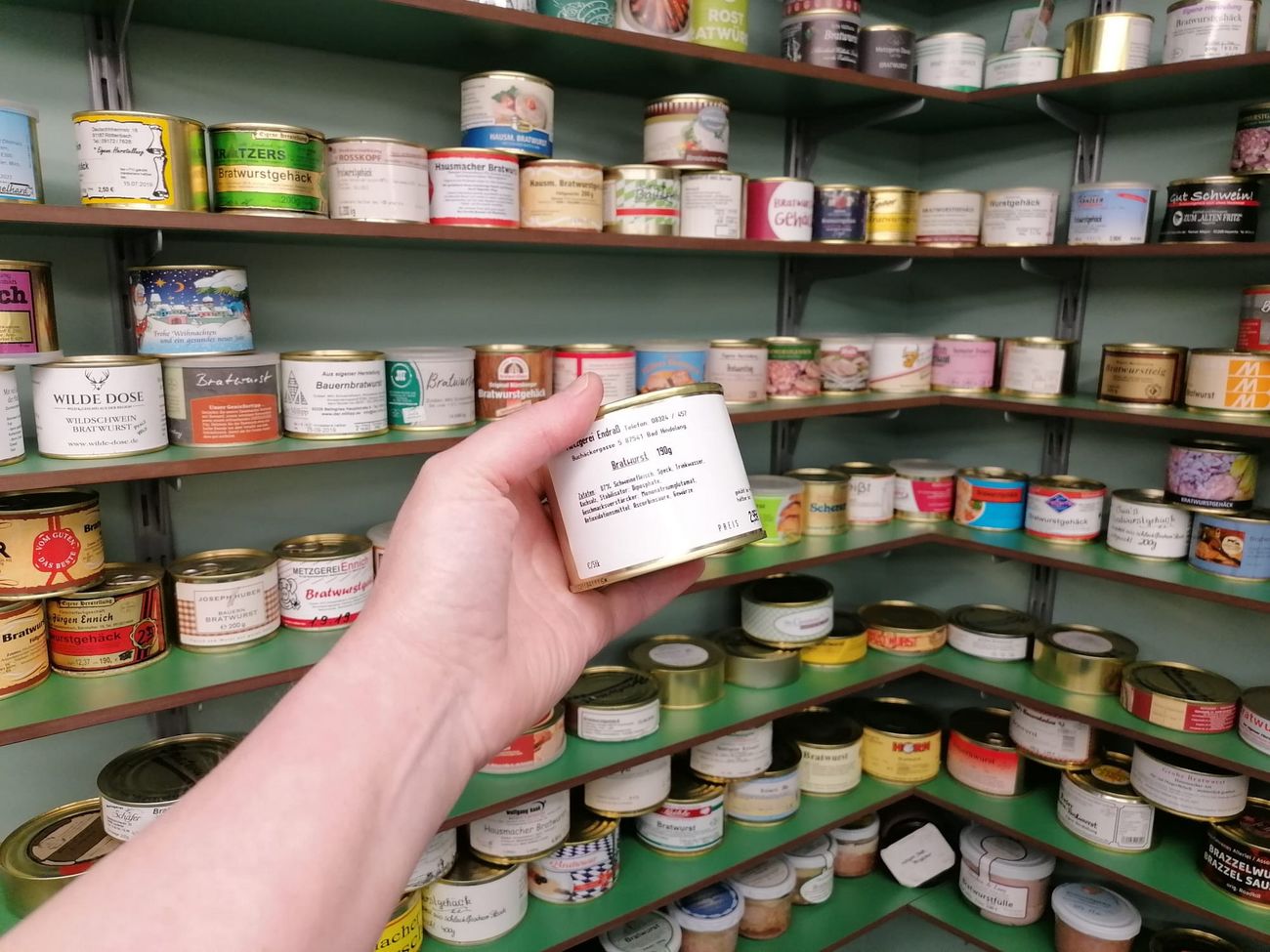 BRATWURSTdosensammlung Endrass Bad Hindelang - umdieWurst.de