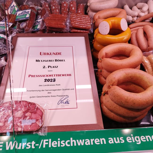 Platz 2 Presssackwettbwerb 2023 - umdieWurst.de