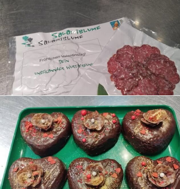 Valentinstagsprodukte beim BRATWURST-Böbel