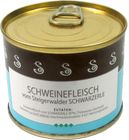 Eisbeindosen -SCHWARZERLE-