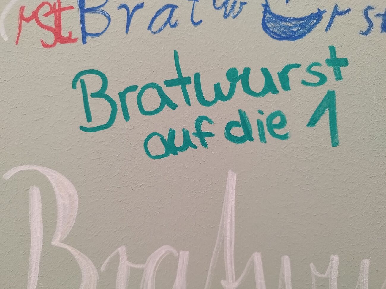 BRATWURST auf die 1 - on Top