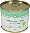 Bratwurstgehäck mit Äpfeln (Dose)