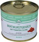  Bratwurstgehäck mit Tomaten (Dose)