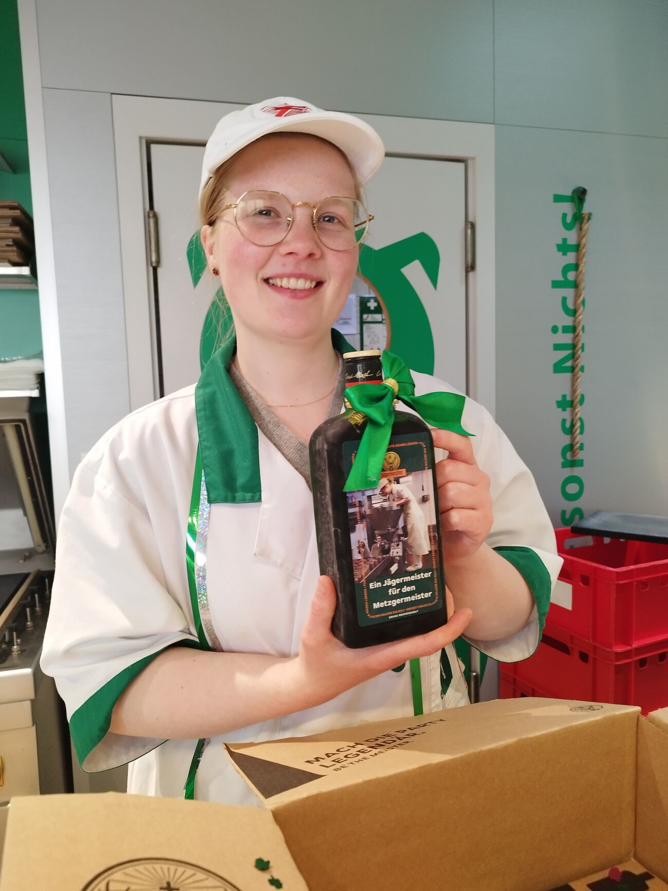 Meistertrunk für Metzgermeistering Julia Böbel - umdieWurst.de