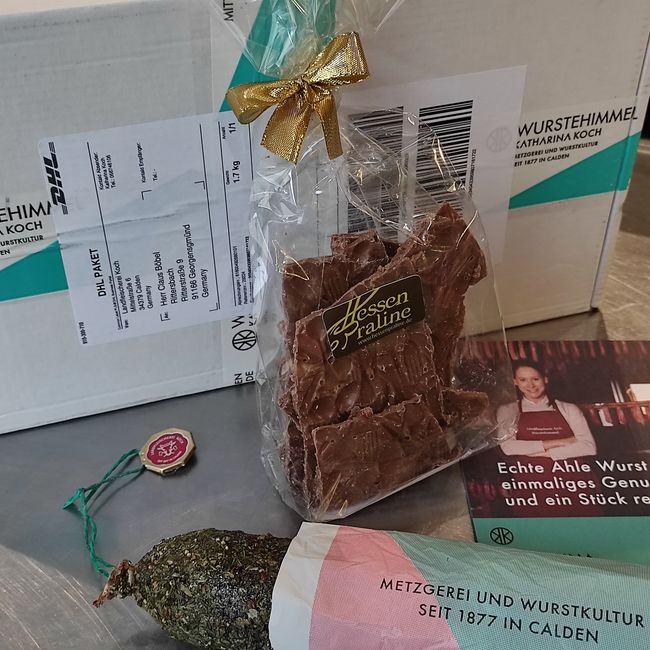 Wurstehimmel in Calden - ansprechendes Wurstpaket