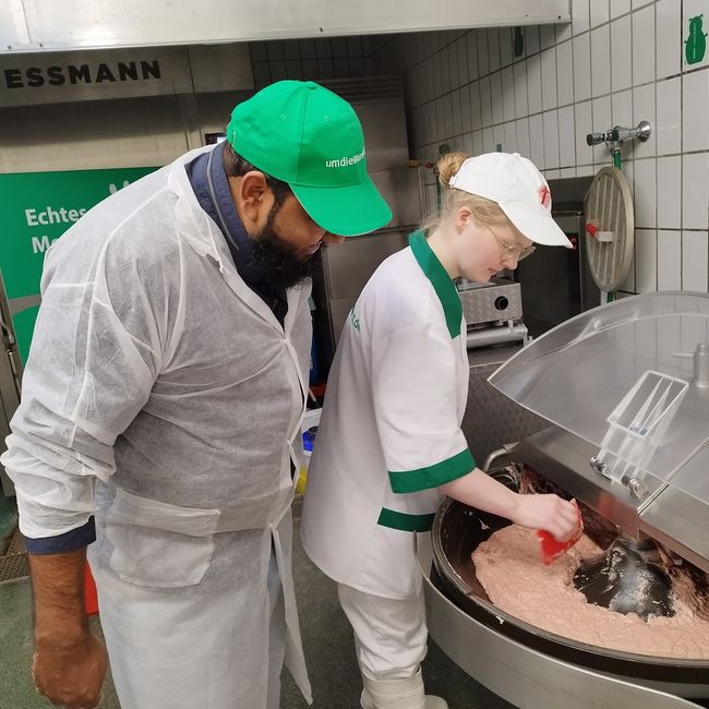 German Sausage School for Butcher from Mauritius