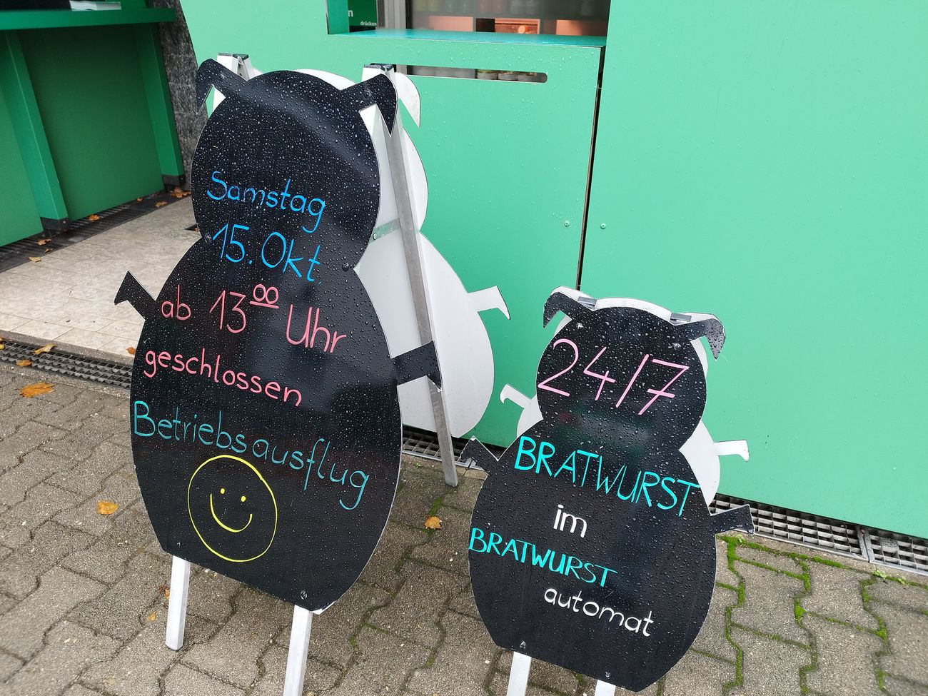 Früher Ladenschluß da Betriebsausflug - umdieWurst.de