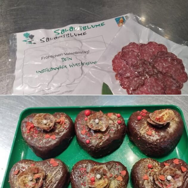 Valentinstagsprodukte beim BRATWURST-Böbel