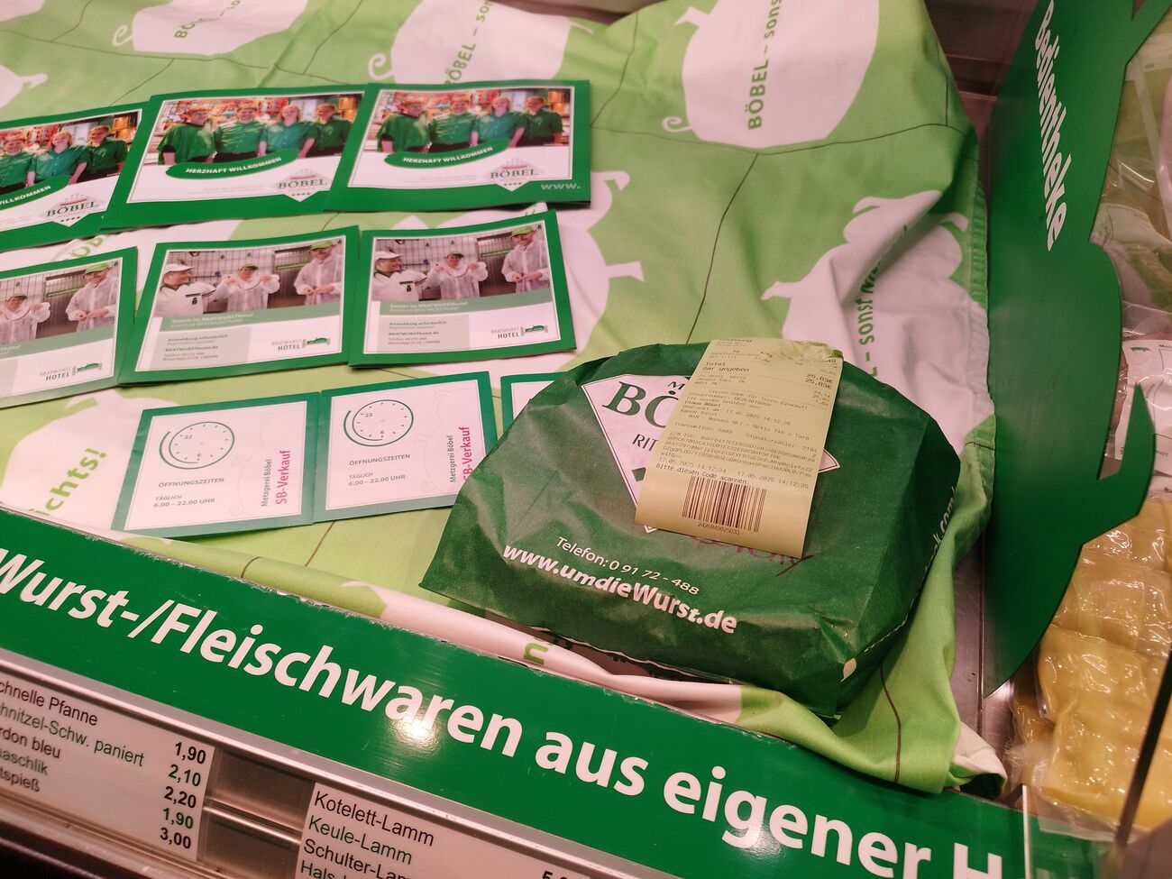 Click und Collect Ware bereitgelegt  - umdieWurst.de