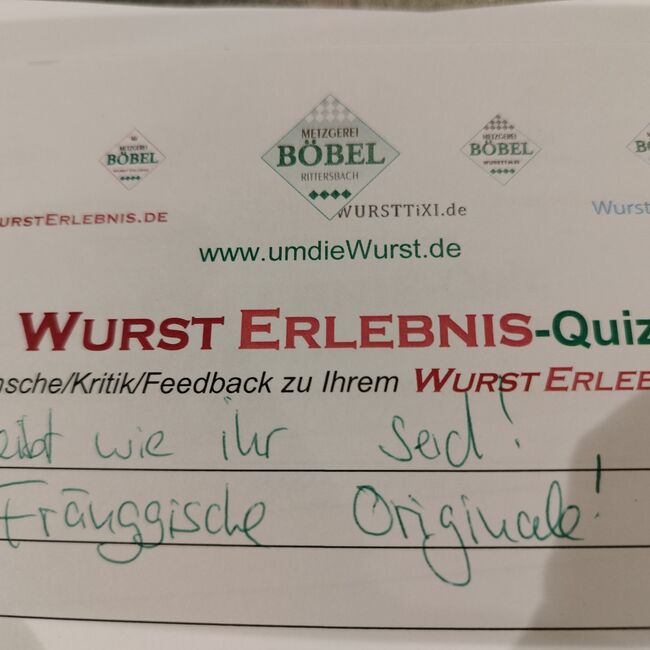 Fraenggische Originale  - umdieWurst.de