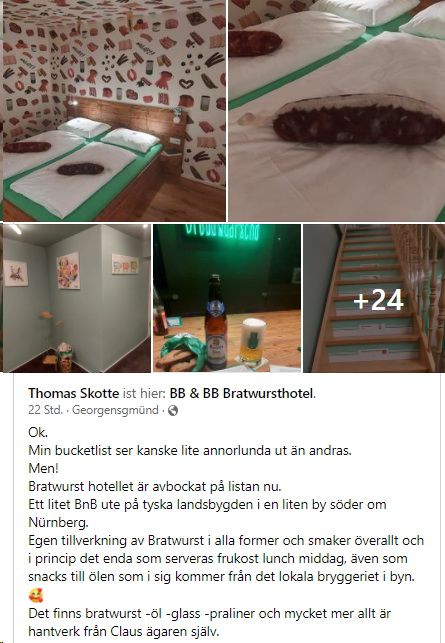 Schweden lieben das BRATWURSThotel.de