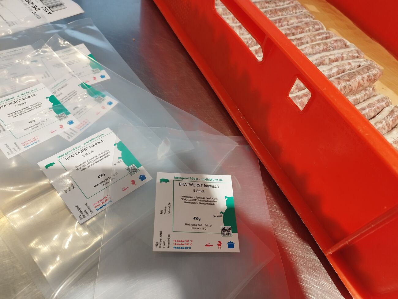 BRATWURST fränkisch (fast) rund um die Uhr shoppen