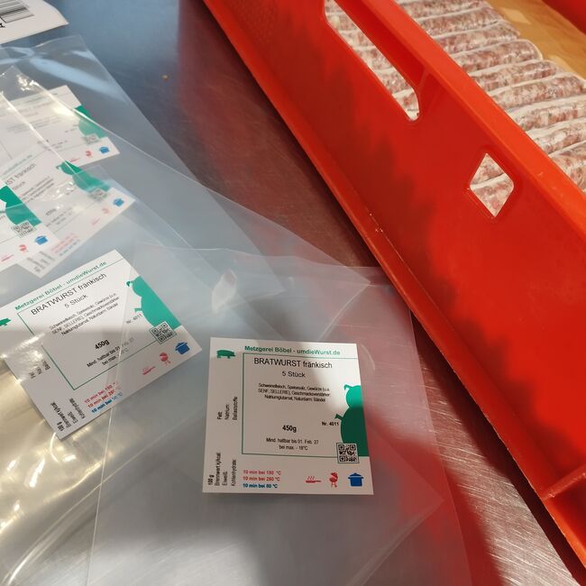 BRATWURST fränkisch (fast) rund um die Uhr shoppen